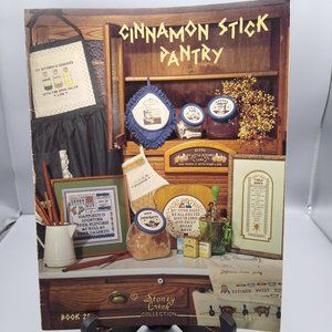 Vintage Cross Stitch Patterns, Cinnamon Stick Pantry, 1985 Stoney Creek 25